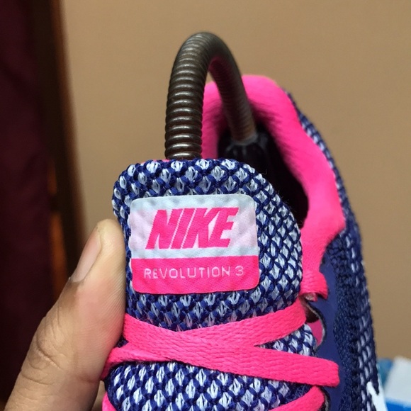 Nike Revolution 3 Womens Athletic Sneakers “Purple/Pink/White” - Picture 12 of 13